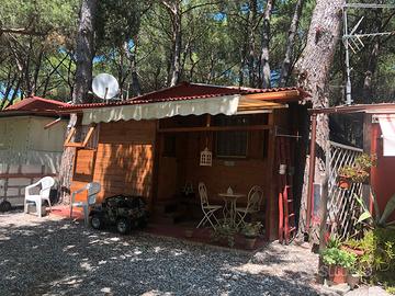 Doppia casetta campeggio