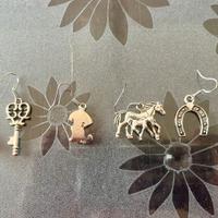 Orecchini natura animali portafortuna