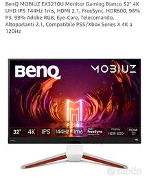 Monitor gaming Benq Mobiuz EX3210U