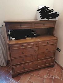 madia/ mobile camera da letto vintage