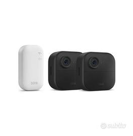 kit 2 telecamere Blink outdoor 4 e videocitofono 