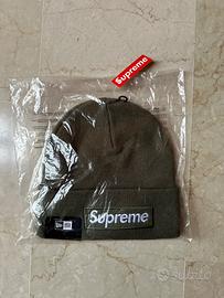 Cappello Supreme Box Logo Verde