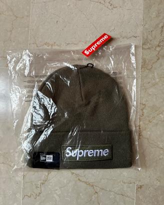 Cappello Supreme Box Logo Verde
