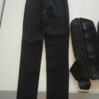 Pantaloni e ghette da equitazione nere Decathlon