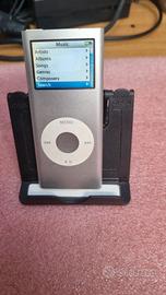 0123NN-Apple iPod Nano 2 Silver 2GB A1199