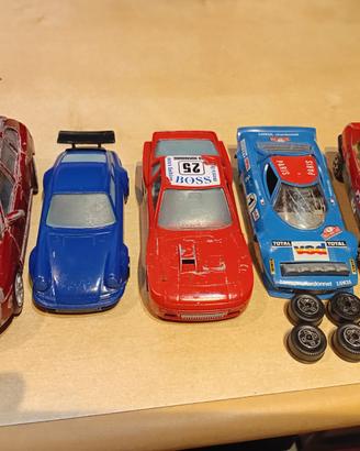 Mini Lotto Auto Bburago / Welly 1/43 Danneggiate