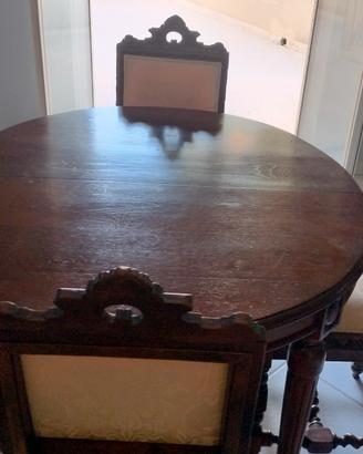 tavolo tondo in legno 