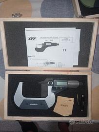 Micrometro BORLETTI 50-75mm Nuovo mai usato 