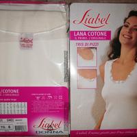 Maglie intime donna lana cotone Liabel