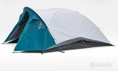 Tenda quechua MH100xl  fresh&black 3 persone