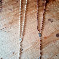 Coppia rosari vintage 