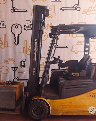Carrello elevatore jungheinrich efg 320 elettrico