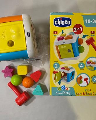 Chicco Cubo Incastra e Martella 2 in 1