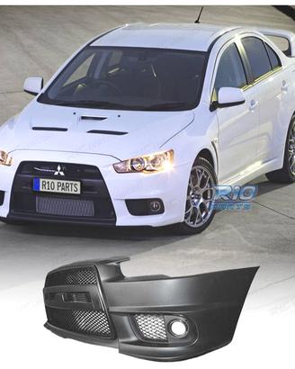 PARAURTI ANTERIORE MITSUBISHI LANCER 09-15 LOOK EV