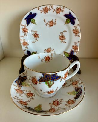 Trio da té vintage standard china 6331( 1916-30)