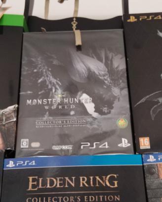 collectors edition Monster hunter world ps4