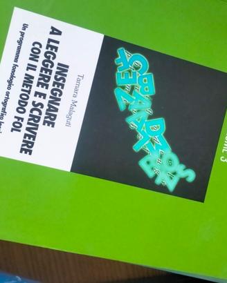 libri per insegnare a leggere e scrivere