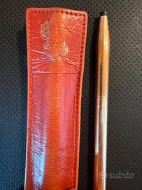 Penna Cross a sfera, lady + custodia, vintage