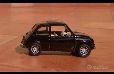MODELLINO FIAT 500 ANNI 60' "RETROCARICA" S. 1/32