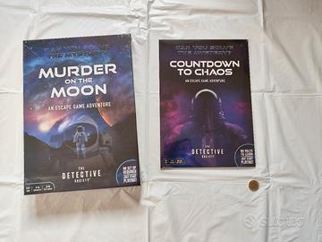 Murder on the Moon + prequel escape room