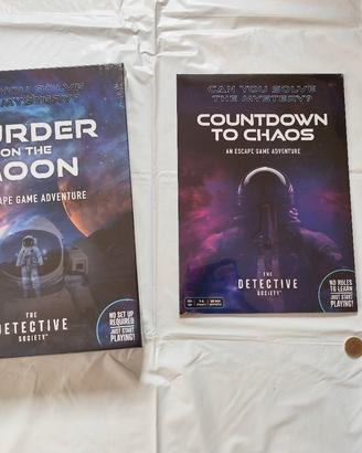 Murder on the Moon + prequel escape room