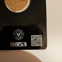 Sterlina d'oro carlo iii 2020