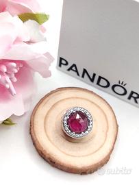 Charm originale pandora La Rosa di Belle Disney 