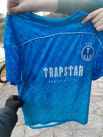 Trapstar Blue Gradient Football Jersey