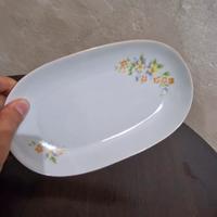 piattino ovale porcellana 