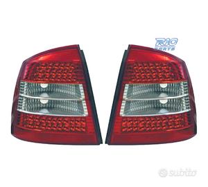FANALI A LED OPEL ASTRA G 2P 4P 97-04 ROSSO AFFUMI