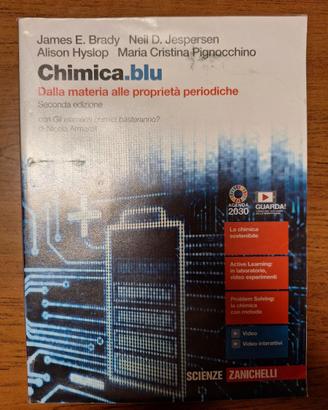 Chimica blu seconda edizione cod.9788808220554