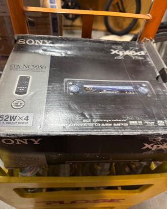 Autoradio Sony CDX-NC9950 + Navi NVX- HC1 nuovi