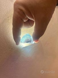 Cubo fantasma Fluorite Blu