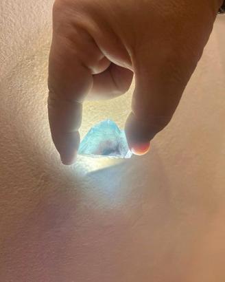 Cubo fantasma Fluorite Blu
