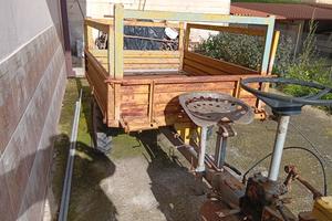 Motozappa Lombardini 14cv con rimorchio