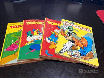 TOPOLINO LIBRETTO n. 877-925-999-2089 - 4 VOLUMI