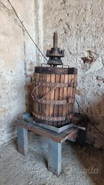 TORCHIO STRETTOIO UVA LEVA MANUALE VINO 