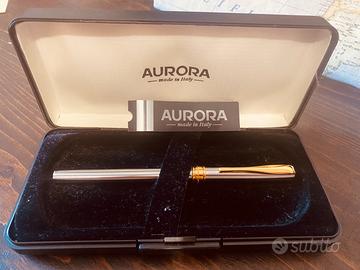 AURORA MAGELLANO METALLO PENNA ROLLER CROMATO SAT.
