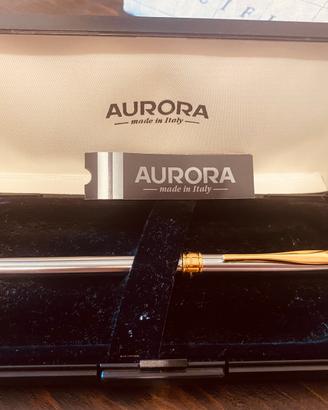 AURORA MAGELLANO METALLO PENNA ROLLER CROMATO SAT.