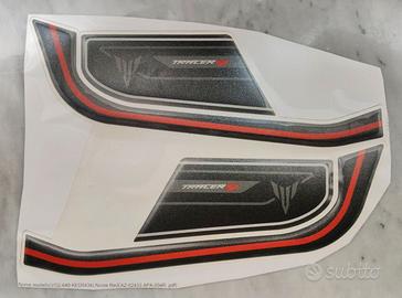 Adesivi per paramani Yamaha TRACER 9 in resina 3D