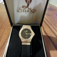 Orologio Snake Elmitex vintage nuovo water resista
