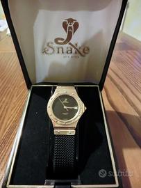 Orologio Snake Elmitex vintage nuovo water resista
