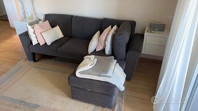 Divano letto in stoffa