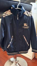 Giubbino Burberry bambino 4-6 anni blu