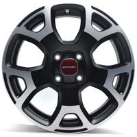 4 cerchi lega fiat panda cross r15 lt5751