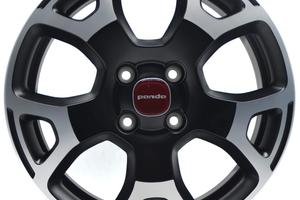 4 cerchi lega fiat panda cross r15 lt5751