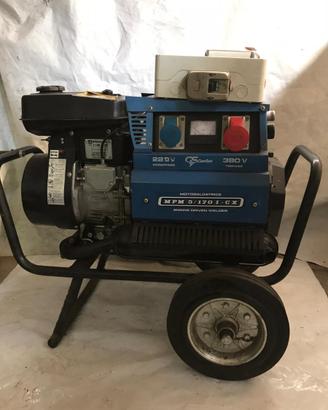 Motosaldatrice portatile con generatore