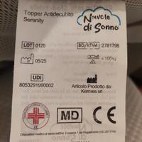 top letto matrimoniale in Memory foam 