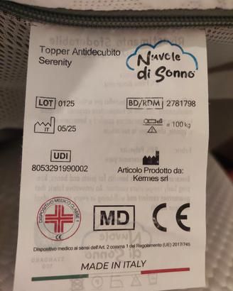 top letto matrimoniale in Memory foam 