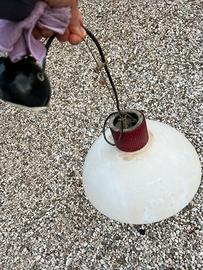 Lampadario bianco cucina